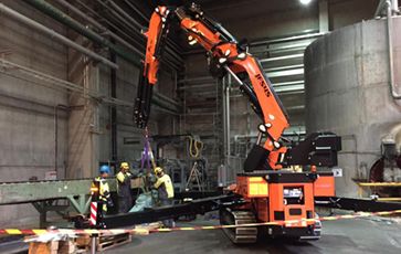 Installation of metal structures