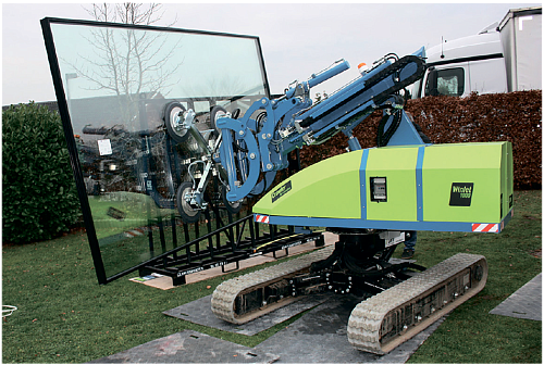 Glazing Robot Winlet Crawler